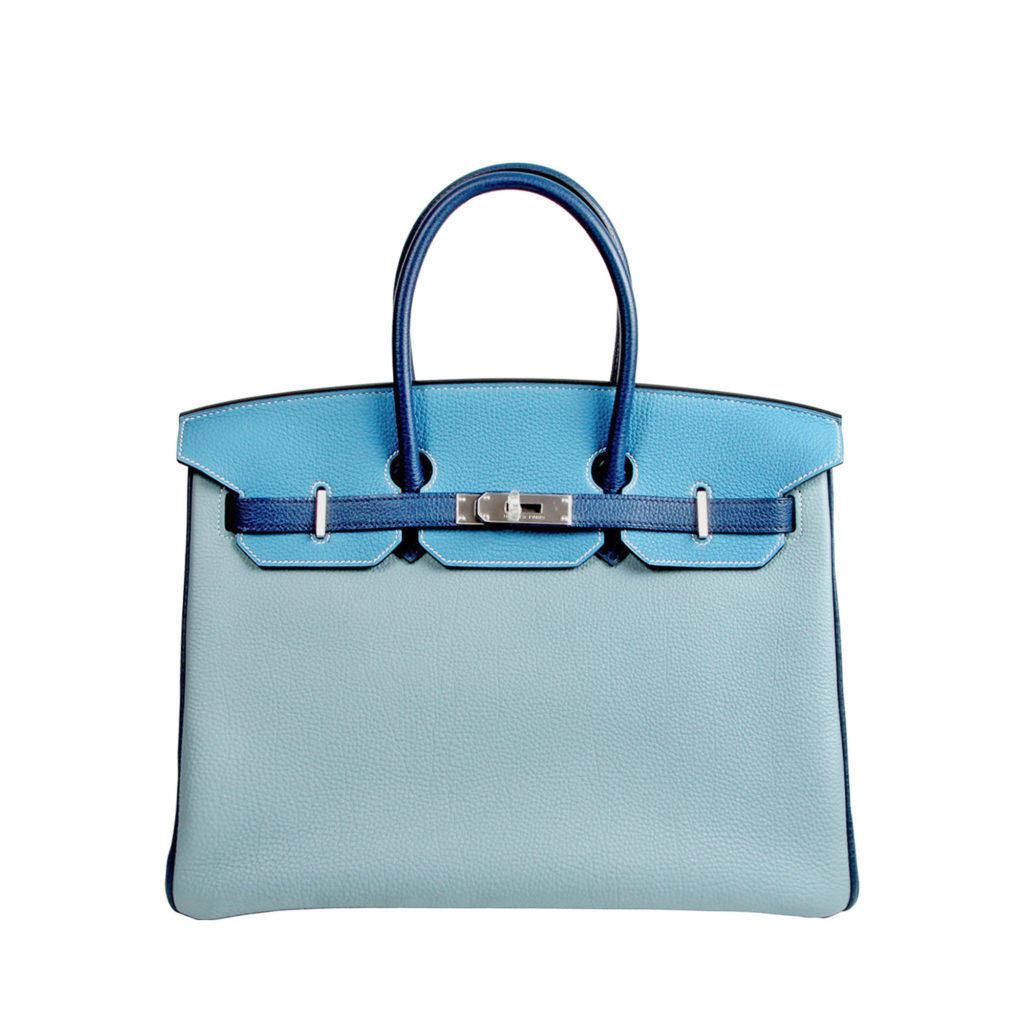 Light blue birkin online bag