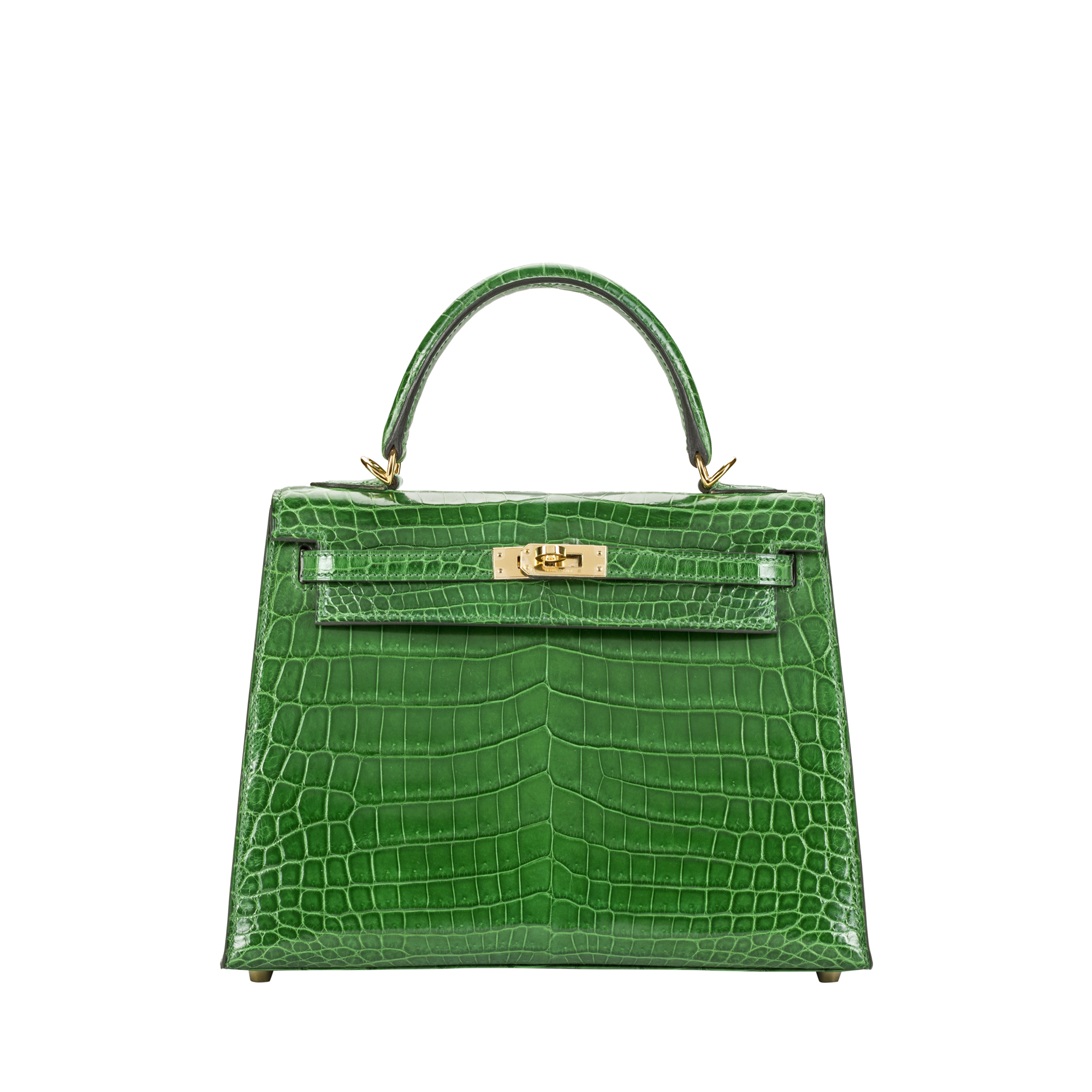 green crocodile hermes bag
