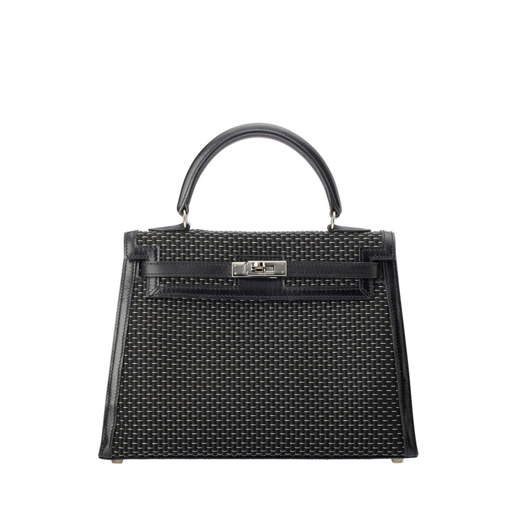 Hermes black discount box kelly 28