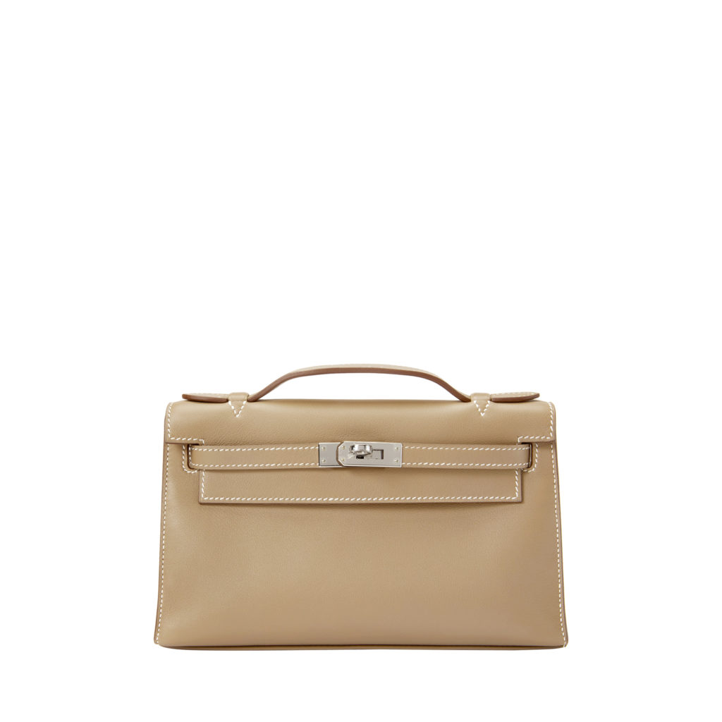Hermes Kelly Pochette Bag In White Epsom Leather by behermesbags on  DeviantArt